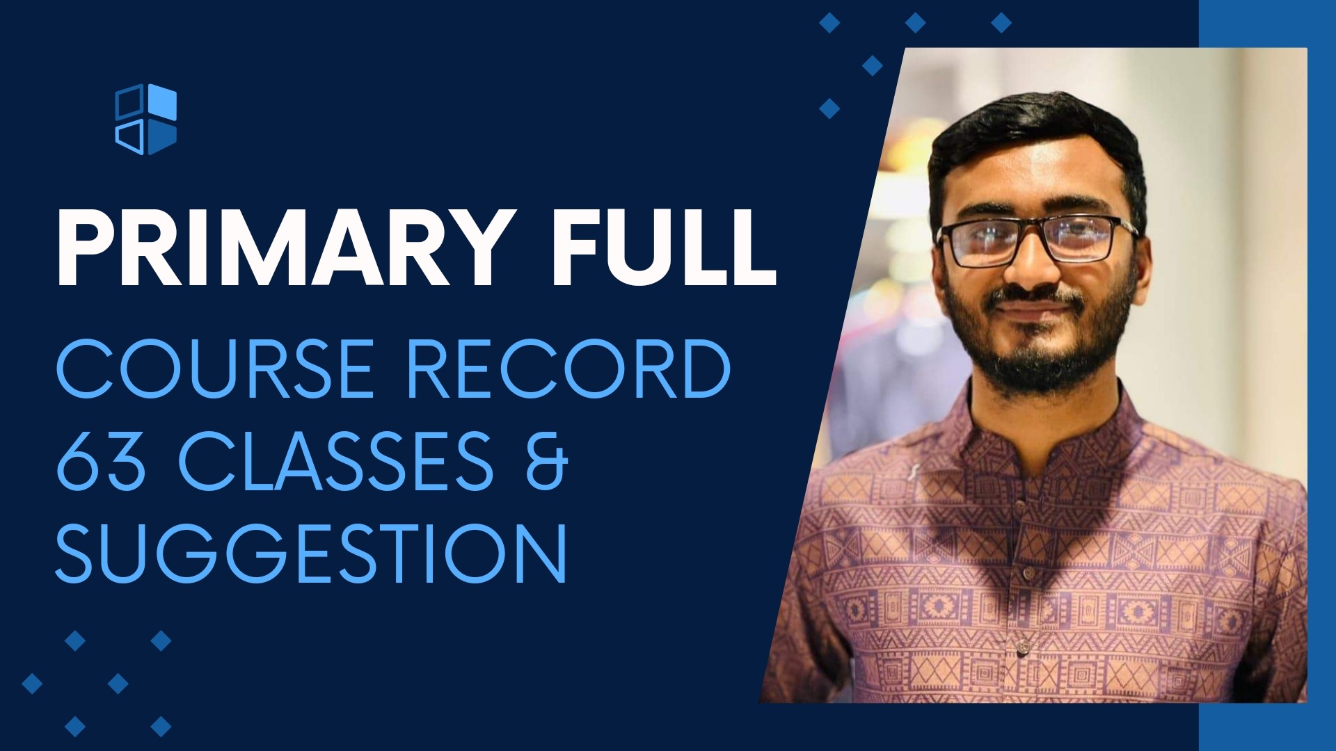 primary full course( Record)-63 Classes